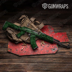 Classic Elite Green AK-47 Gun Skin Vinyl Wraps