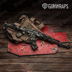 Classic Militant Charcoal AK-47 Gun Skin Vinyl Wraps