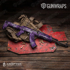 Kryptek Amethyst AK-47 Gun Skin Vinyl Wraps