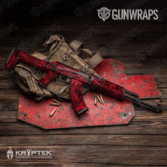 Kryptek Diablo AK-47 Gun Skin Vinyl Wraps