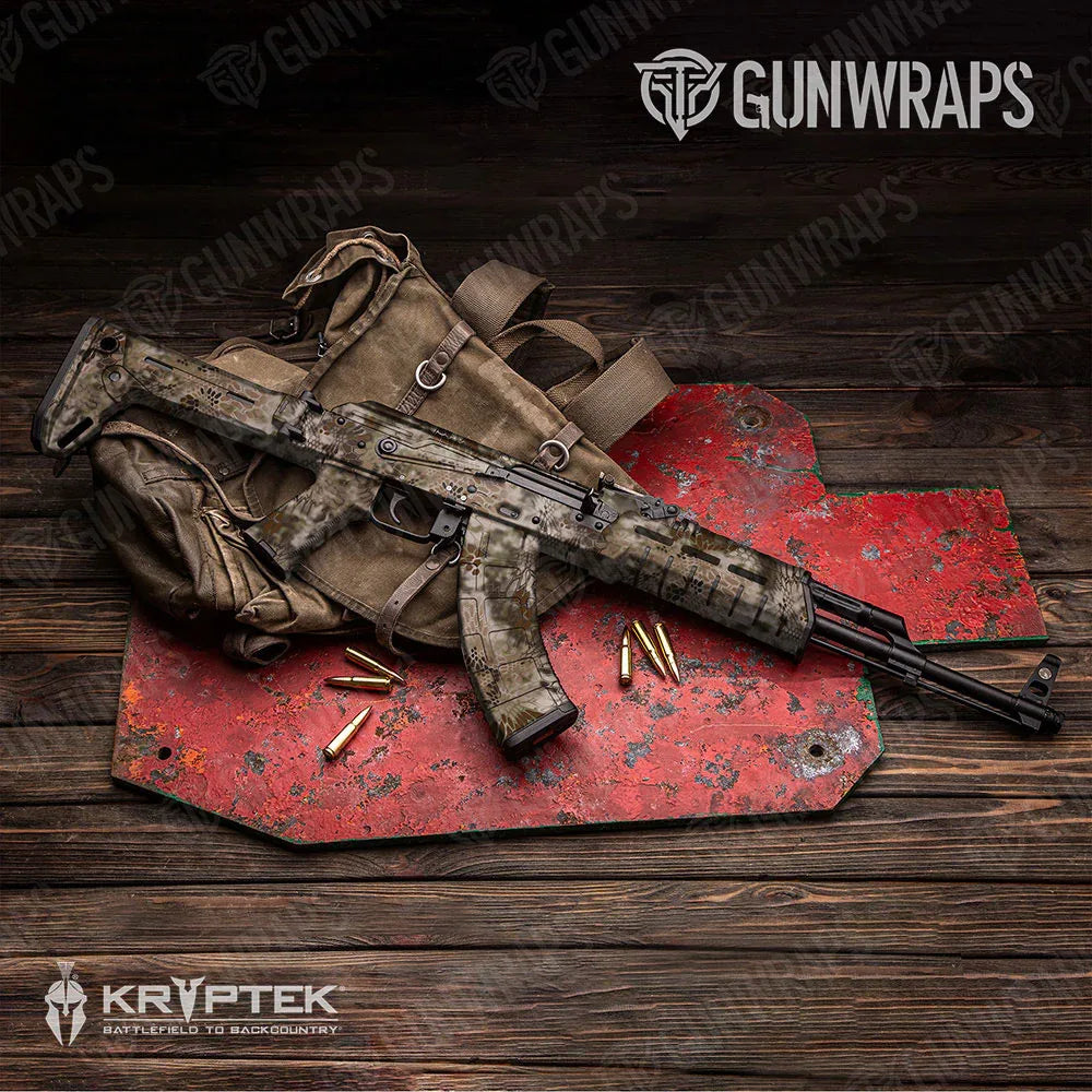 Kryptek Highlander AK-47 Gun Skin Vinyl Wraps