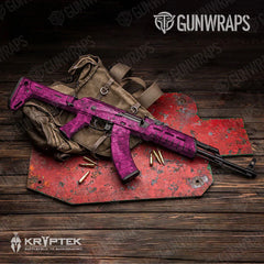 Kryptek Magenta AK-47 Gun Skin Vinyl Wraps