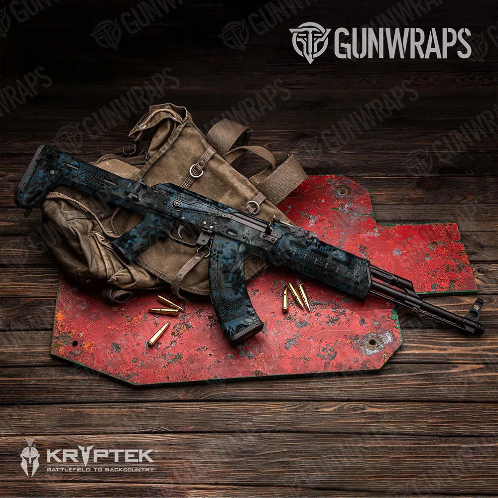 Kryptek Neptune AK-47 Gun Skin Vinyl Wraps