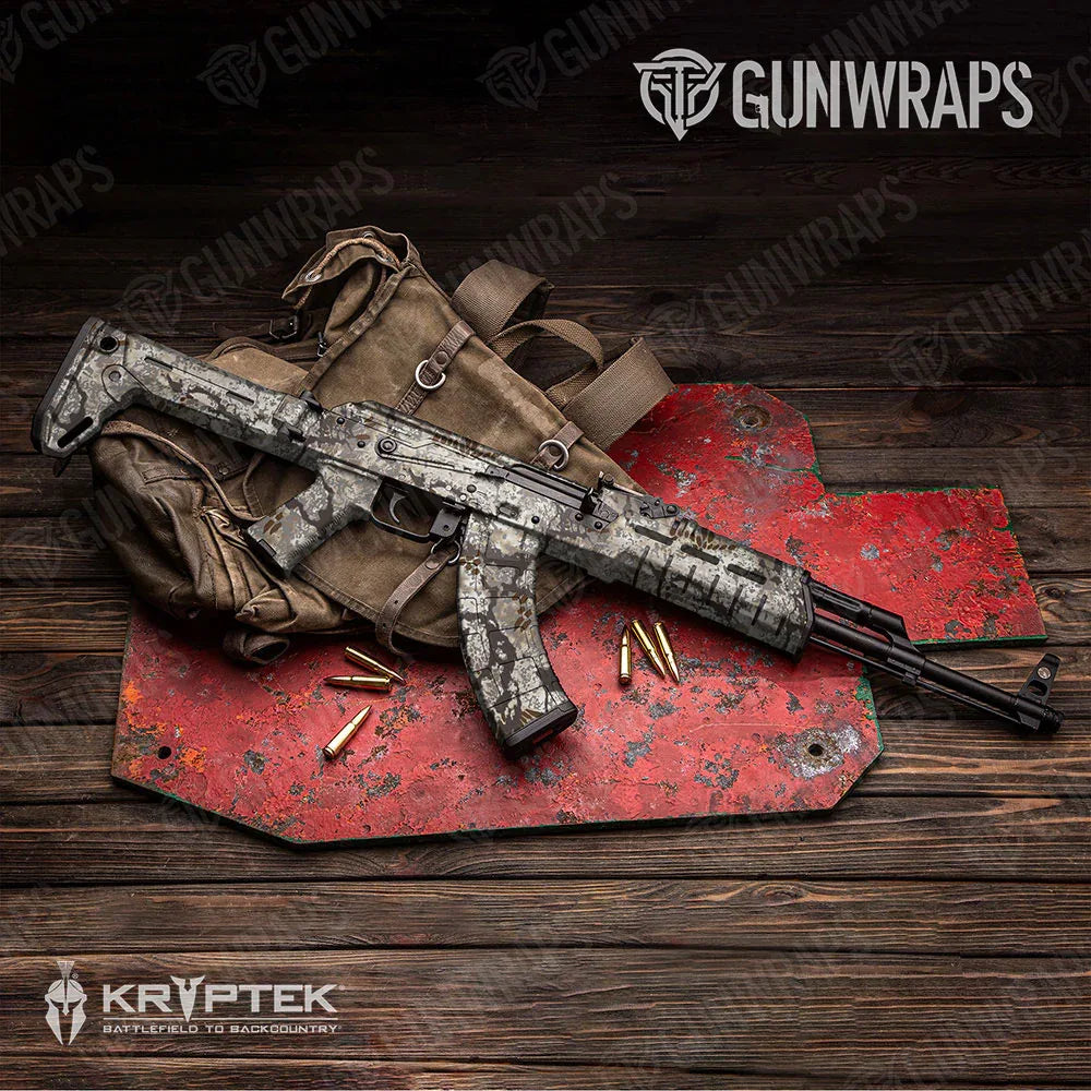Kryptek Obskura Driftwood AK-47 Gun Skin Vinyl Wraps