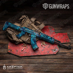 Kryptek Pontus AK-47 Gun Skin Vinyl Wraps