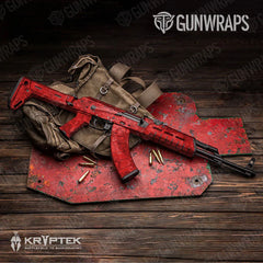 Kryptek Red AK-47 Gun Skin Vinyl Wraps
