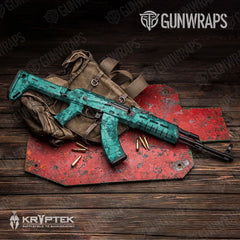 Kryptek Tiffany Blue AK-47 Gun Skin Vinyl Wraps