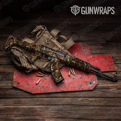 Nature Burning Voodoo AK-47 Gun Skin Vinyl Wraps