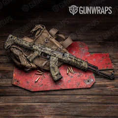 Nature Dry Grassland Duck AK-47 Gun Skin Vinyl Wraps