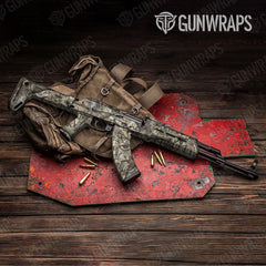 Nature Lifeless Woods AK-47 Gun Skin Vinyl Wraps