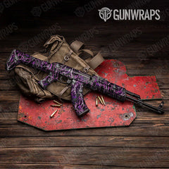 Nature Pink Voodoo AK-47 Gun Skin Vinyl Wraps