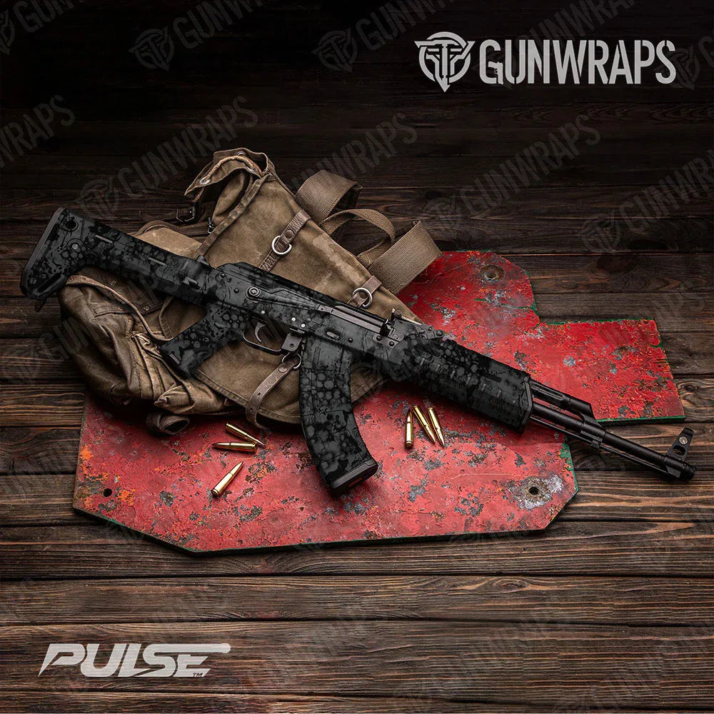 Pulse Midnight AK-47 Gun Skin Vinyl Wraps