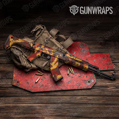 Ragged Autumn AK-47 Gun Skin Vinyl Wraps