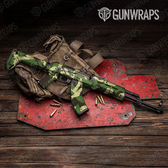 Ragged Jungle AK-47 Gun Skin Vinyl Wraps