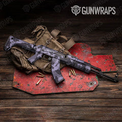 Ragged Lilac AK-47 Gun Skin Vinyl Wraps