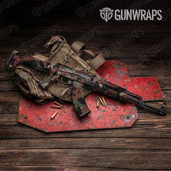Ragged Militant Copper AK-47 Gun Skin Vinyl Wraps