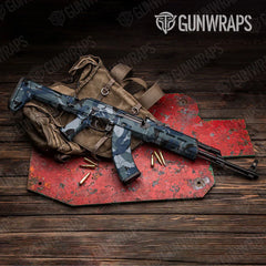 Ragged Navy AK-47 Gun Skin Vinyl Wraps