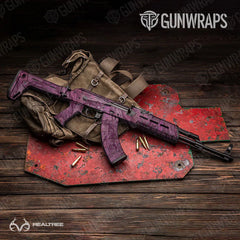 Realtree Aspect Cranberry AK-47 Gun Skin Vinyl Wraps