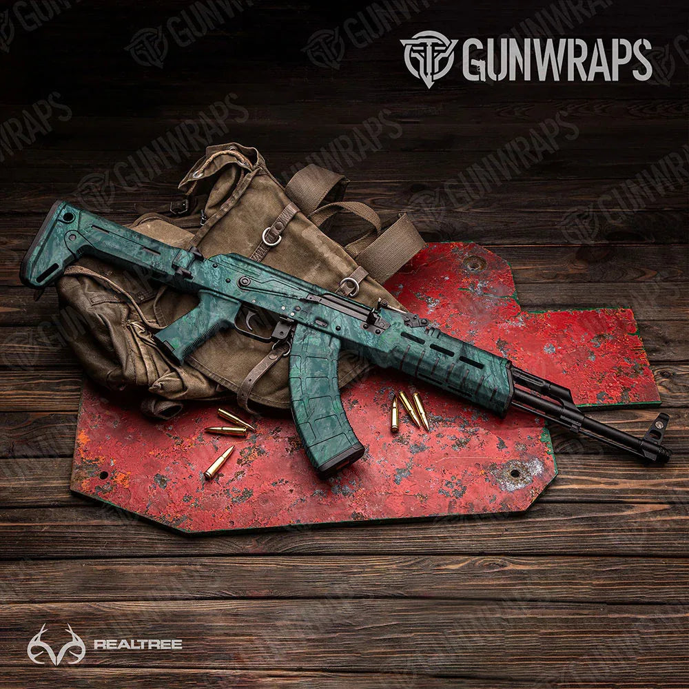 Realtree Aspect Sea Glass AK-47 Gun Skin Vinyl Wraps