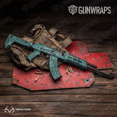 Realtree Aspect Sea Glass AK-47 Gun Skin Vinyl Wraps