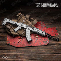 Realtree Aspect White Out AK-47 Gun Skin Vinyl Wraps