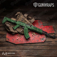 Realtree Fishing Green AK-47 Gun Skin Vinyl Wraps
