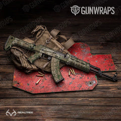 Realtree WAV3 Hillside AK-47 Gun Skin Vinyl Wraps
