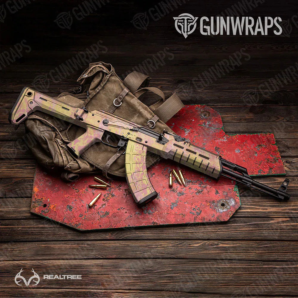 Realtree WAV3 AK-47 Gun Skin Vinyl Wraps | CamoWraps – Camo Wraps