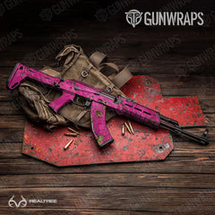 Realtree XTRA Colors Magenta AK-47 Gun Skin Vinyl Wraps