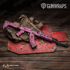 Realtree XTRA Colors Pink AK-47 Gun Skin Vinyl Wraps