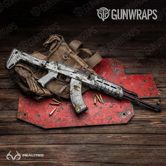 Realtree XTRA Colors Snow AK-47 Gun Skin Vinyl Wraps