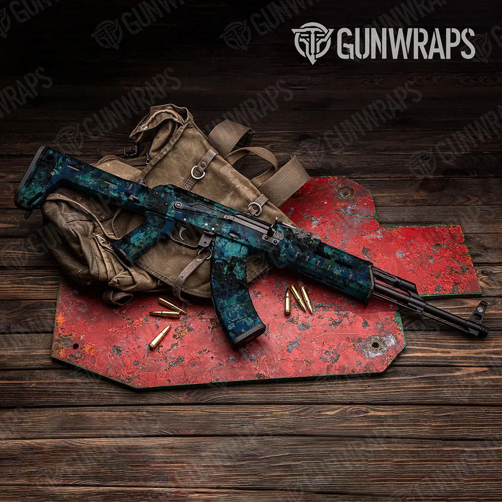 Substrate Shipwreck AK-47 Gun Skin Vinyl Wraps