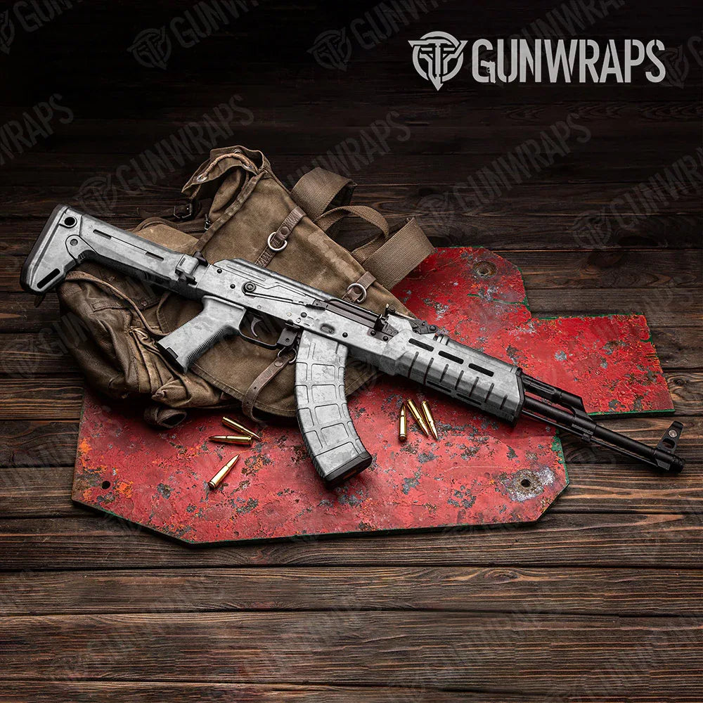 Substrate Snowstorm AK-47 Gun Skin Vinyl Wraps