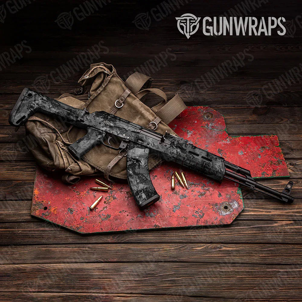 Substrate Steel AK-47 Gun Skin Vinyl Wraps