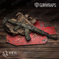 Veil Rumba Barren AK-47 Gun Skin Vinyl Wraps