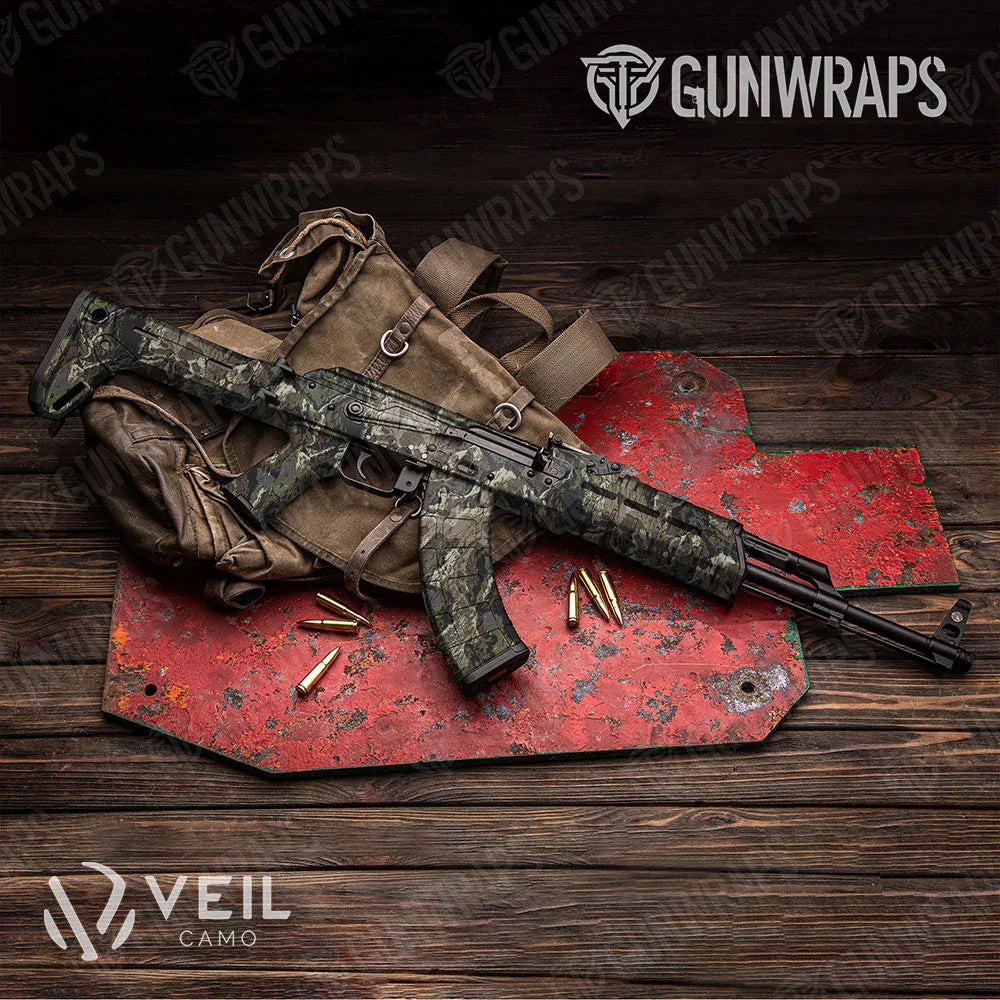 Veil Rumba Cumbred AK-47 Gun Skin Vinyl Wraps