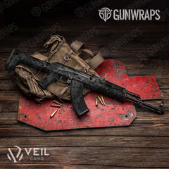 Veil Tac Black AK-47 Gun Skin Vinyl Wraps