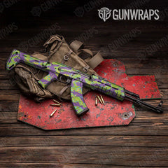 Vietnam Tiger Stripe Carnival AK-47 Gun Skin Vinyl Wraps