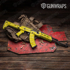Vietnam Tiger Stripe Elite Yellow AK-47 Gun Skin Vinyl Wraps