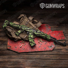 Vietnam Tiger Stripe Jungle AK-47 Gun Skin Vinyl Wraps
