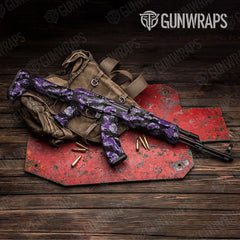 Vietnam Tiger Stripe Purple Tiger AK-47 Gun Skin Vinyl Wraps