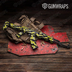 Vietnam Tiger Stripe Yellow Tiger AK-47 Gun Skin Vinyl Wraps