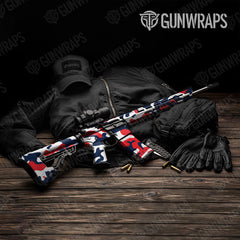 Classic America AR-15 Gun Skin Vinyl Wraps