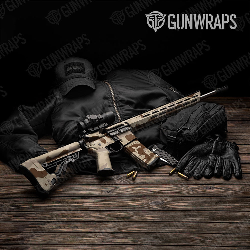 Classic Desert AR-15 Gun Skin Vinyl Wraps