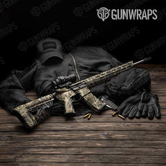 Nature Dry Grassland AR-15 Gun Skin Vinyl Wraps