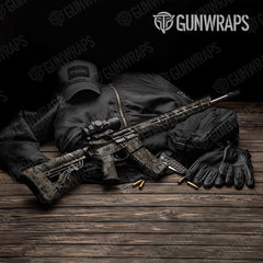 Nature Mossy Woodland AR-15 Gun Skin Vinyl Wraps