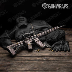 Nature Pink Forest AR-15 Gun Skin Vinyl Wraps