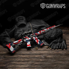 Ragged America AR-15 Gun Skin Vinyl Wraps