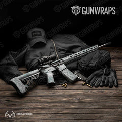 Realtree Aspect Arctic AR-15 Gun Skin Vinyl Wraps
