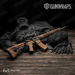 Realtree Aspect Burnt Orange AR-15 Gun Skin Vinyl Wraps